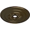 Ekena Millwork Traditional with Acanthus Leaves Ceiling Medallion, 26"OD x 3 1/8"ID x 1 1/2"P, Brass CM26TABRS - alternate 3